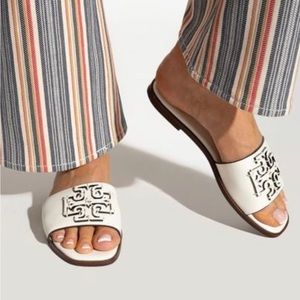 Tory Burch Ines Slide like new color: NEW IVORY